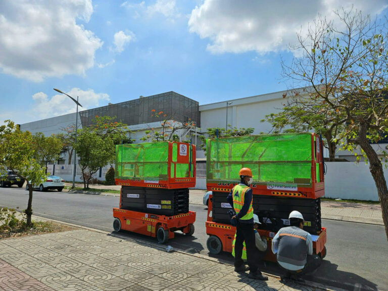 Cho thuê xe nâng tại dự án Jabil – Khu công nghệ cao – Q9, HCM